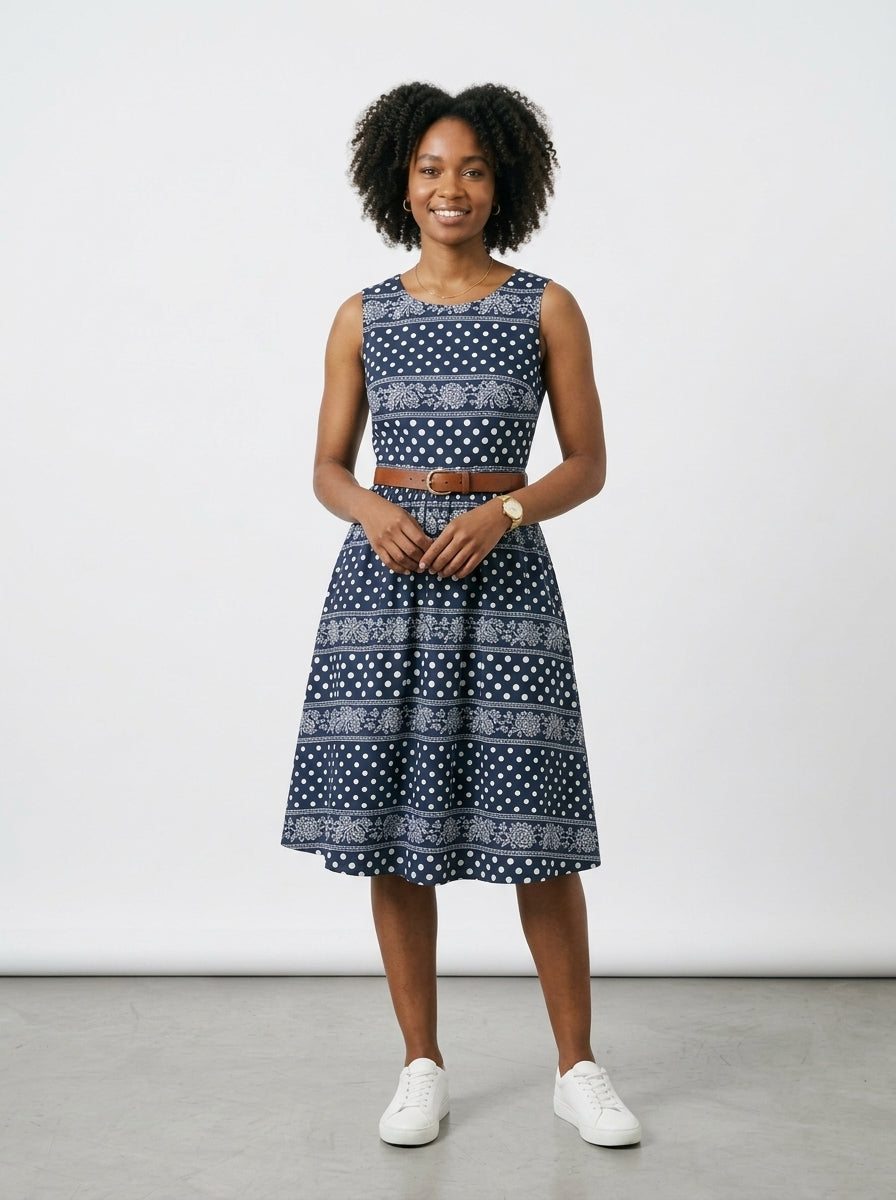 Polka Stripe Dress