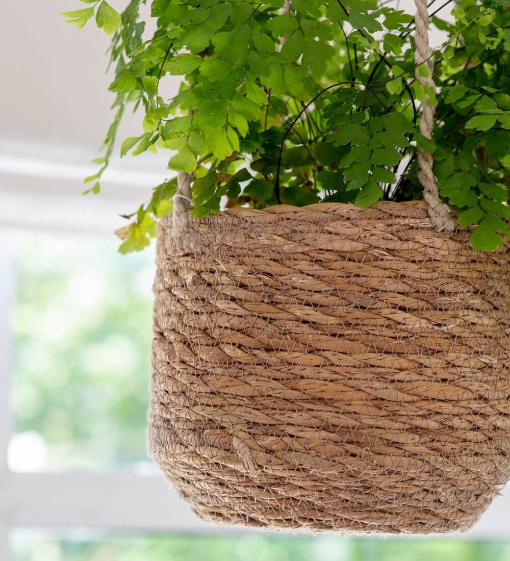 Jute Hanging Plant Pot