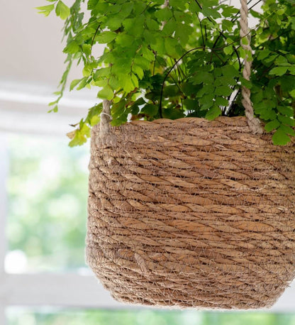 Jute Hanging Plant Pot